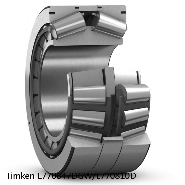 L770847DGW/L770810D Timken Tapered Roller Bearing Assembly