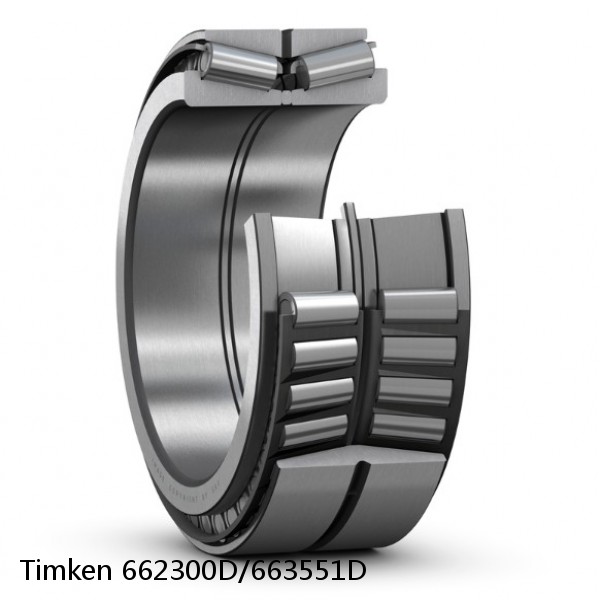 662300D/663551D Timken Tapered Roller Bearing Assembly