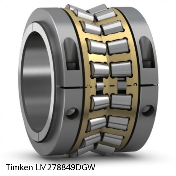 LM278849DGW Timken Tapered Roller Bearing Assembly