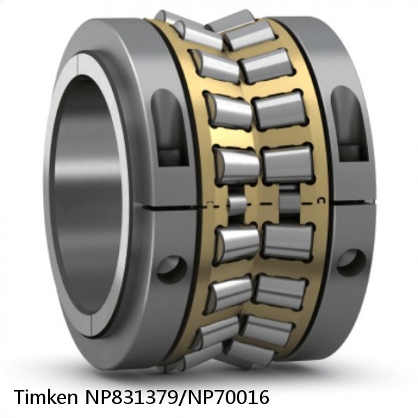 NP831379/NP70016 Timken Tapered Roller Bearing Assembly #1 small image